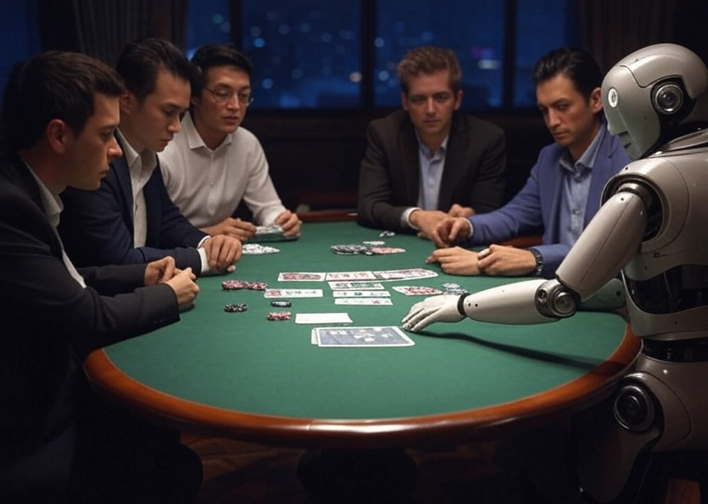 ¿Puede un robot leer tu jugada? Crean máquina que juega al poker en vivo