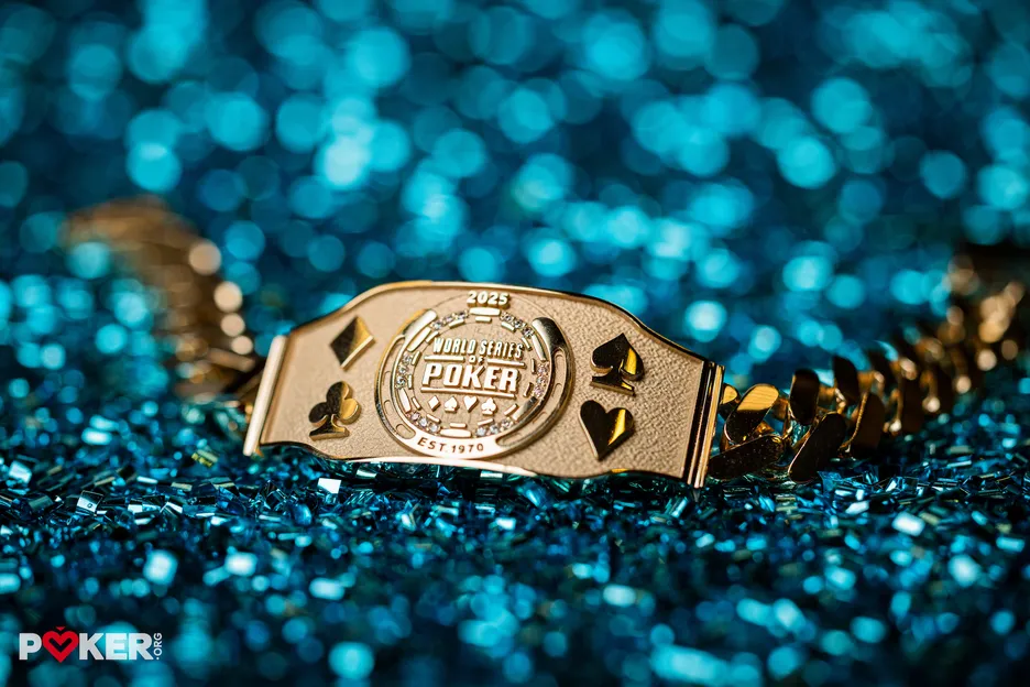 El codiciado brazalete de la WSOP 2025 luce un nuevo diseño