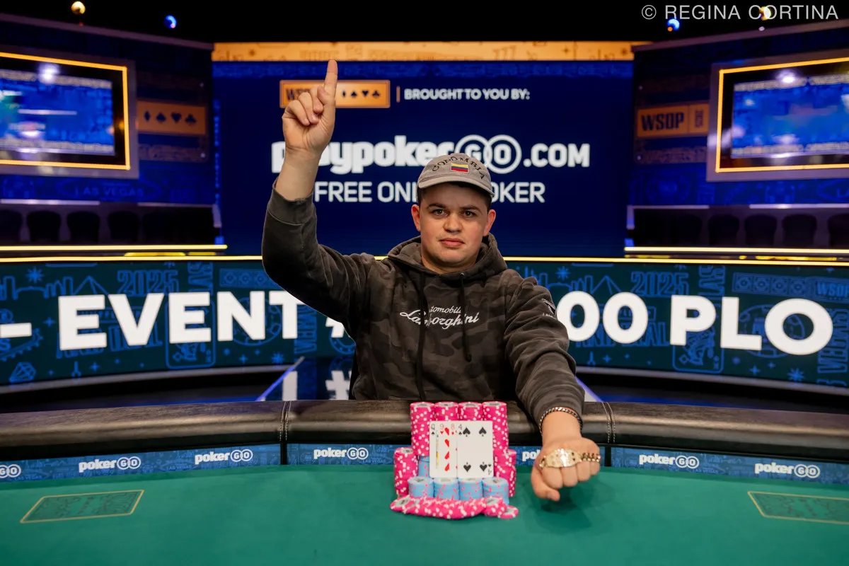 Cristian Gutiérrez, un latino como Jugador del Año de la WSOP 2025