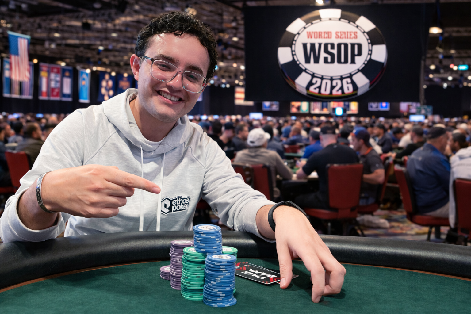 Emiliano Bastida quedó 2° de un Side Event en la WSOP 2026 - CodigoPoker