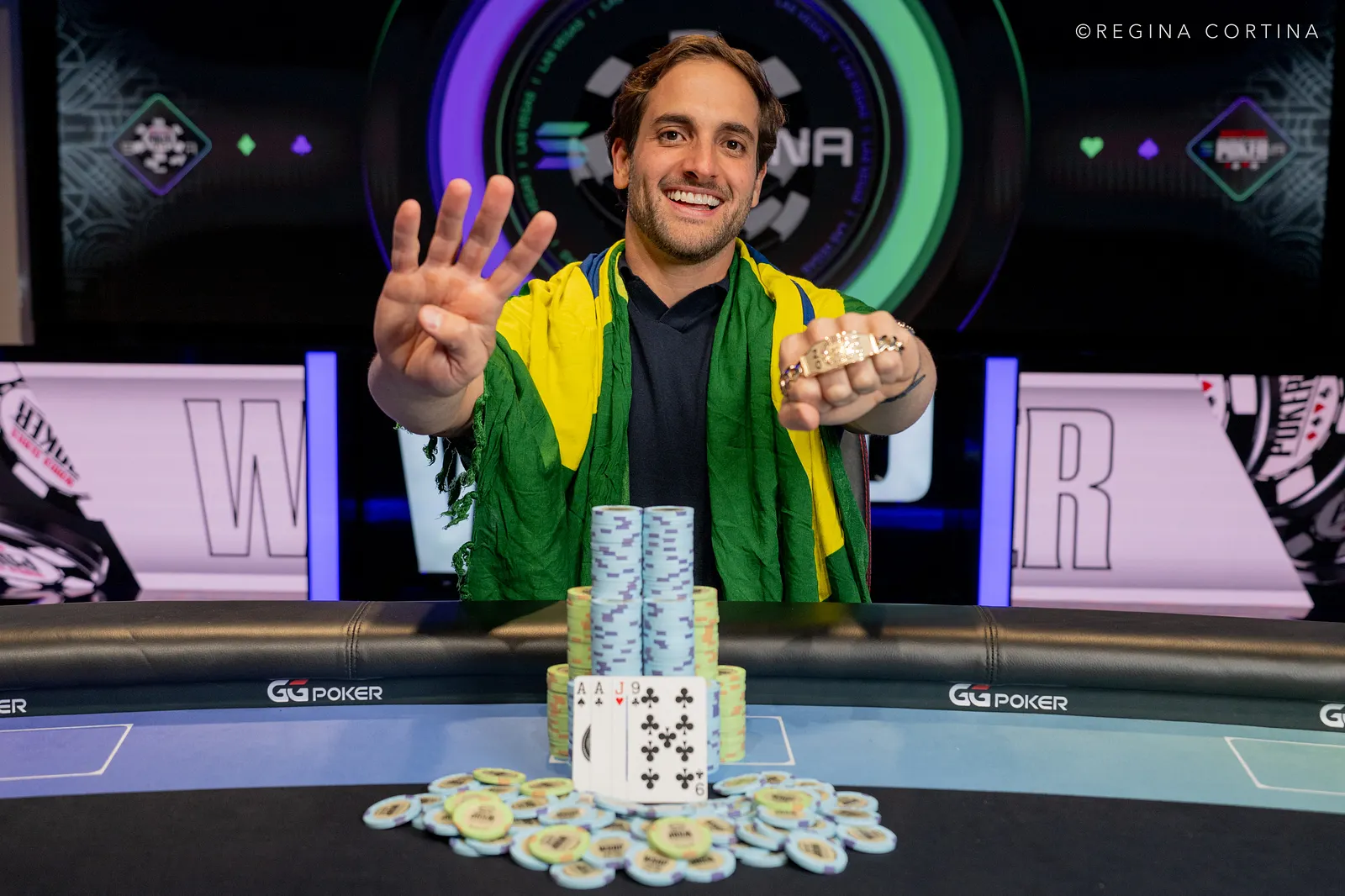¡Tetracampeón! Joao Simao ganó su cuarto brazalete WSOP
